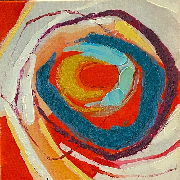RECENTLY REDUCED: “Sale Priced” Abstract Painting Piece On Canvas, NEW - Picture 3 of 3